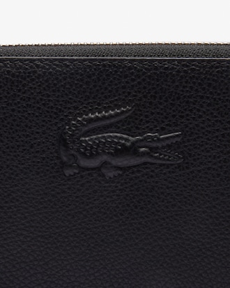 Cartera de piel granulada City Court para mujer