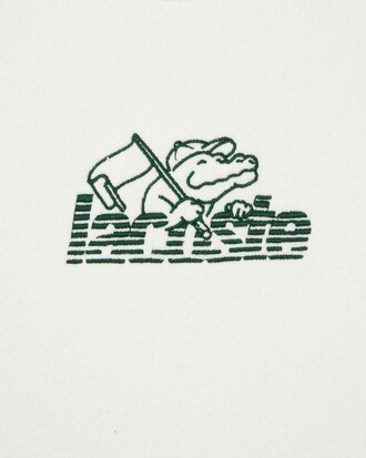 Unisex Lacoste Fashion Show Edition Thick Fleece Sweatshirt