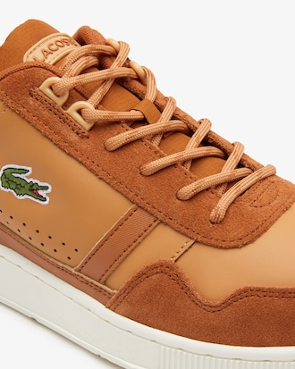 Men's T-Clip Leather Sneakers