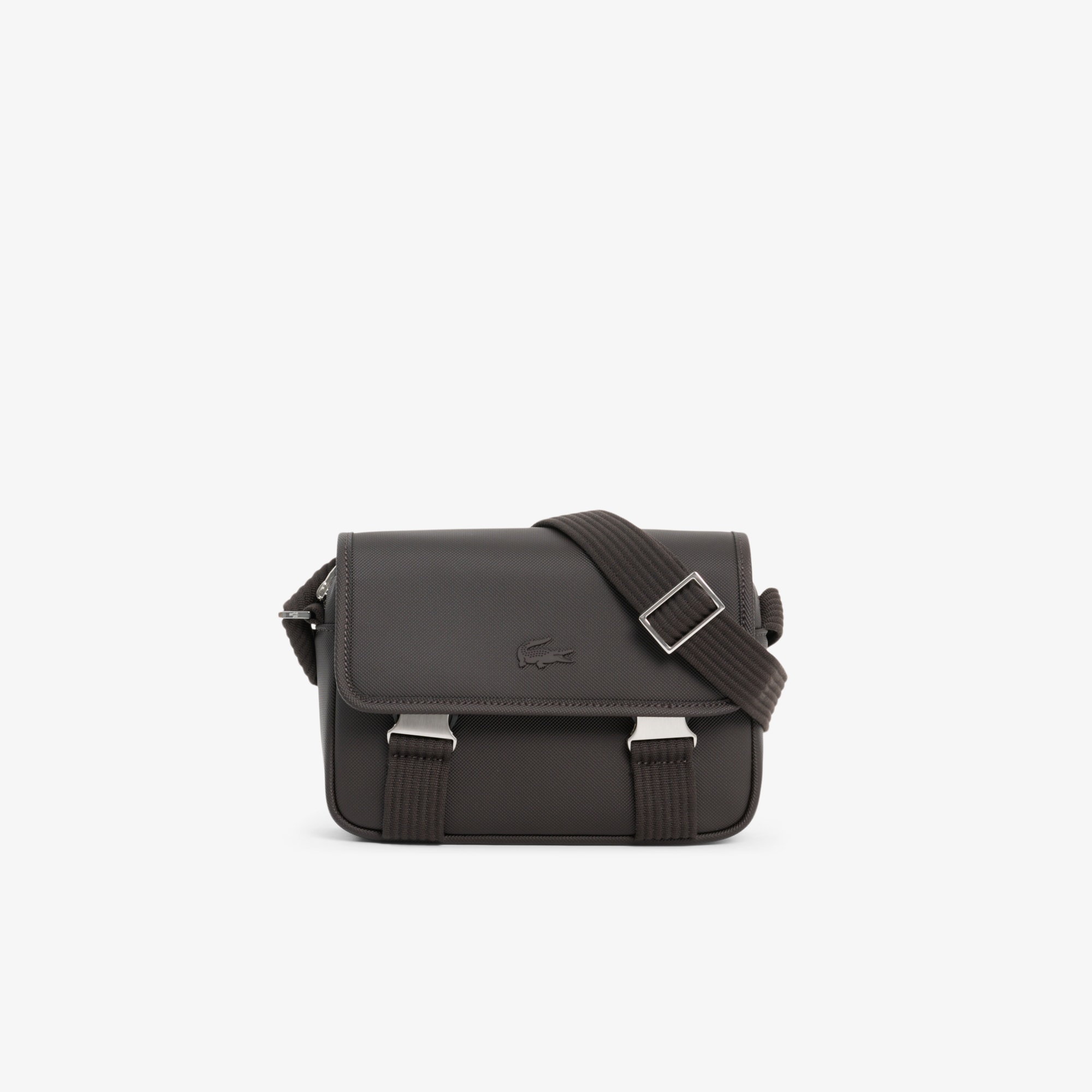 Lacoste Crossbody Clásica para Hombre Castano