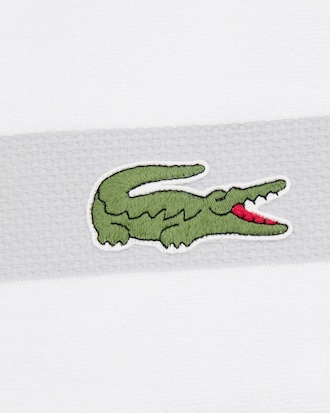 Toalla casual L de algod&oacute;n con bandas en contraste