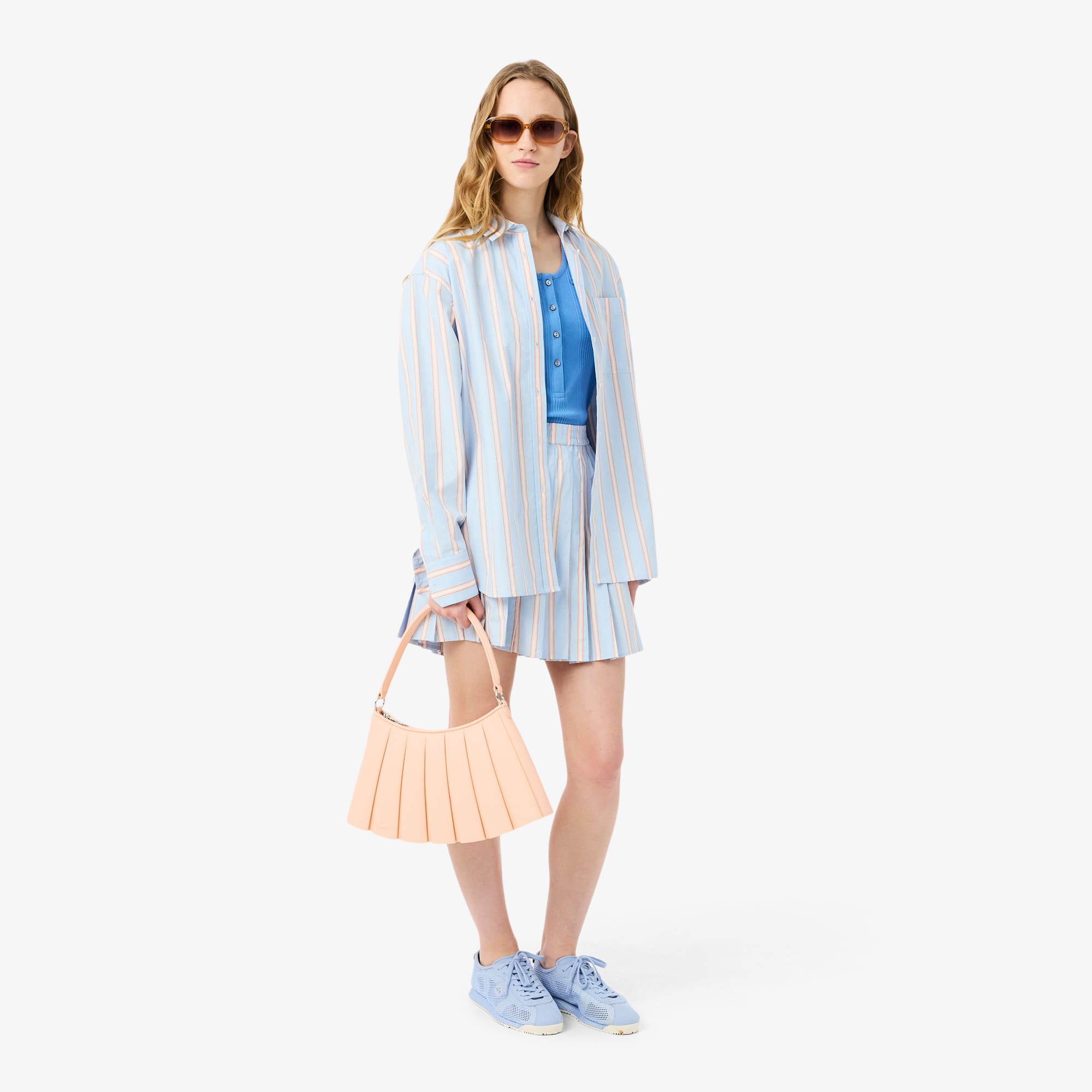 Medium Runway Lenglen Leather Bag - Bags - New In 2026 | Lacoste