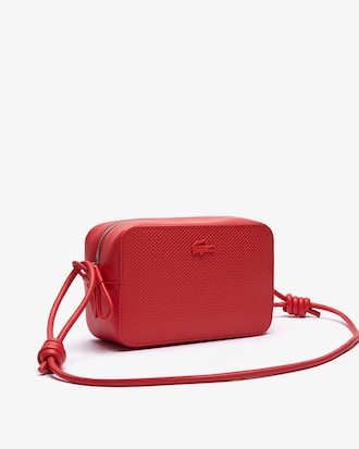 Women's Chantaco Matte Piqu&eacute; Leather Shoulder Bag