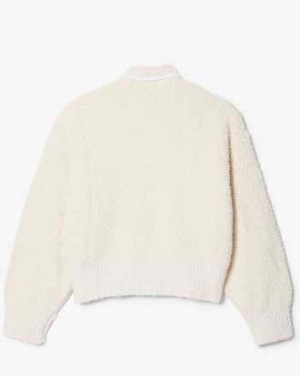 Men's Runway Bouclé Knit Polo