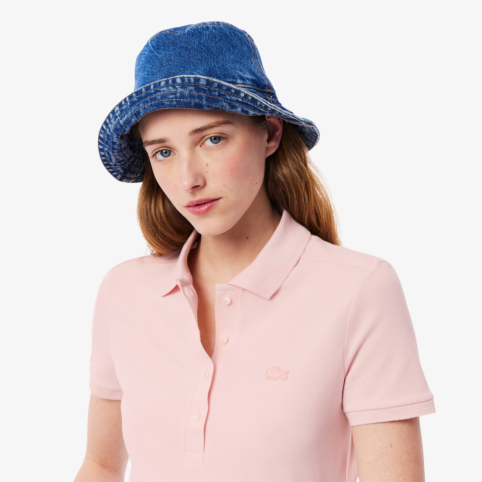 Women's L.12.D Slim Fit Stretch Mini Piqué Polo - Polo