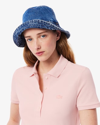 Women's L.12.D Slim Fit Stretch Mini Piqué Polo