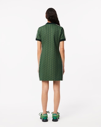Women's Slim Fit Monogram Polo Dress