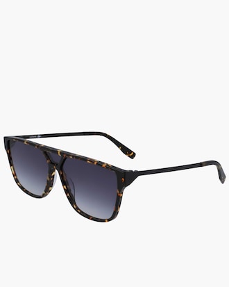 Lentes de sol urbanas de esquina de acetato rect&aacute;ngulo modificado para hombre