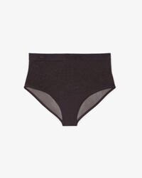 High Waist Mesh Briefs