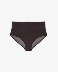 High Waist Mesh Briefs