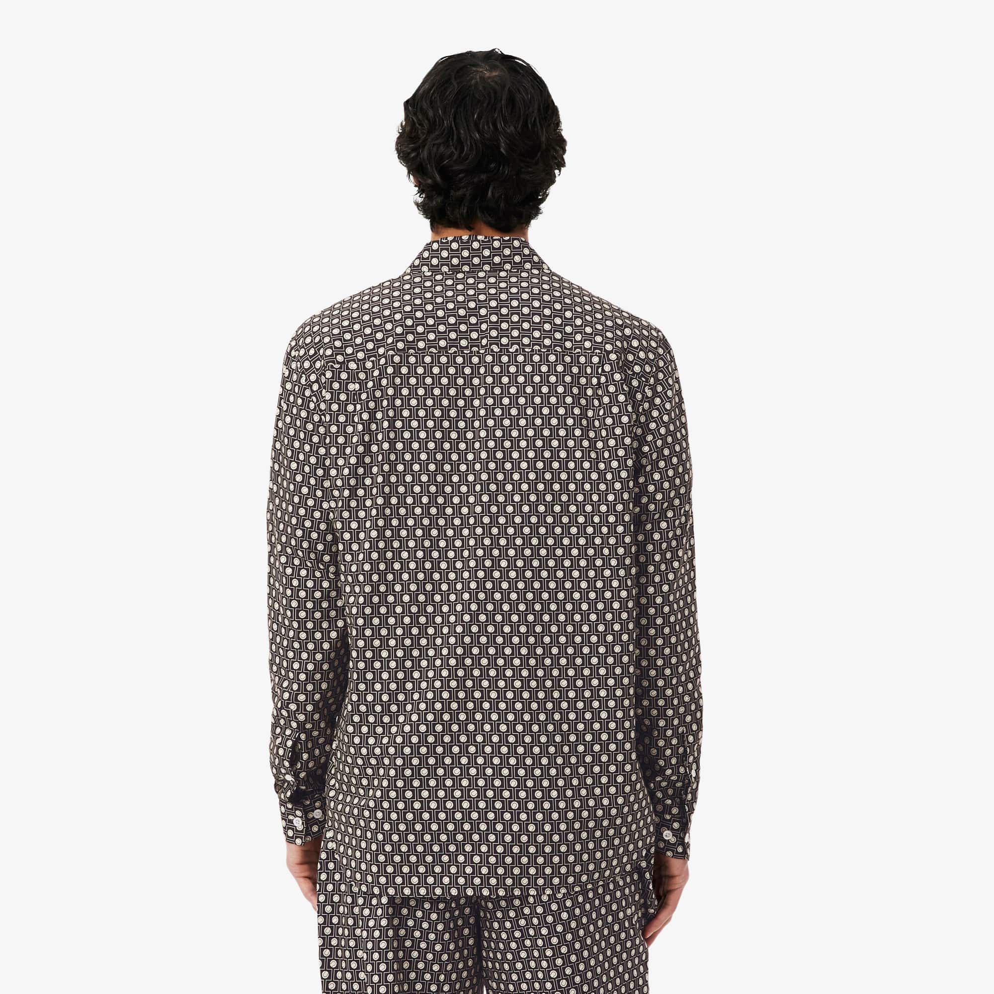 Regular Fit Printed Cotton Shirt