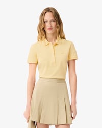 Women's L.12.D Slim Fit Stretch Mini Piqué Polo