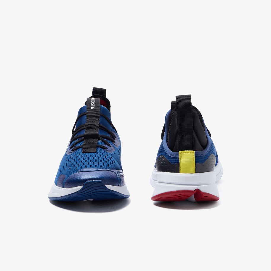 Men's Lacoste Run Spin Comfort Textile Color Contrast Sneakers Men's