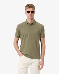 Men's Regular Fit Paris Stretch Piqu&eacute; Polo