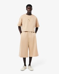 Men's Runway Oversized Satin Shorts