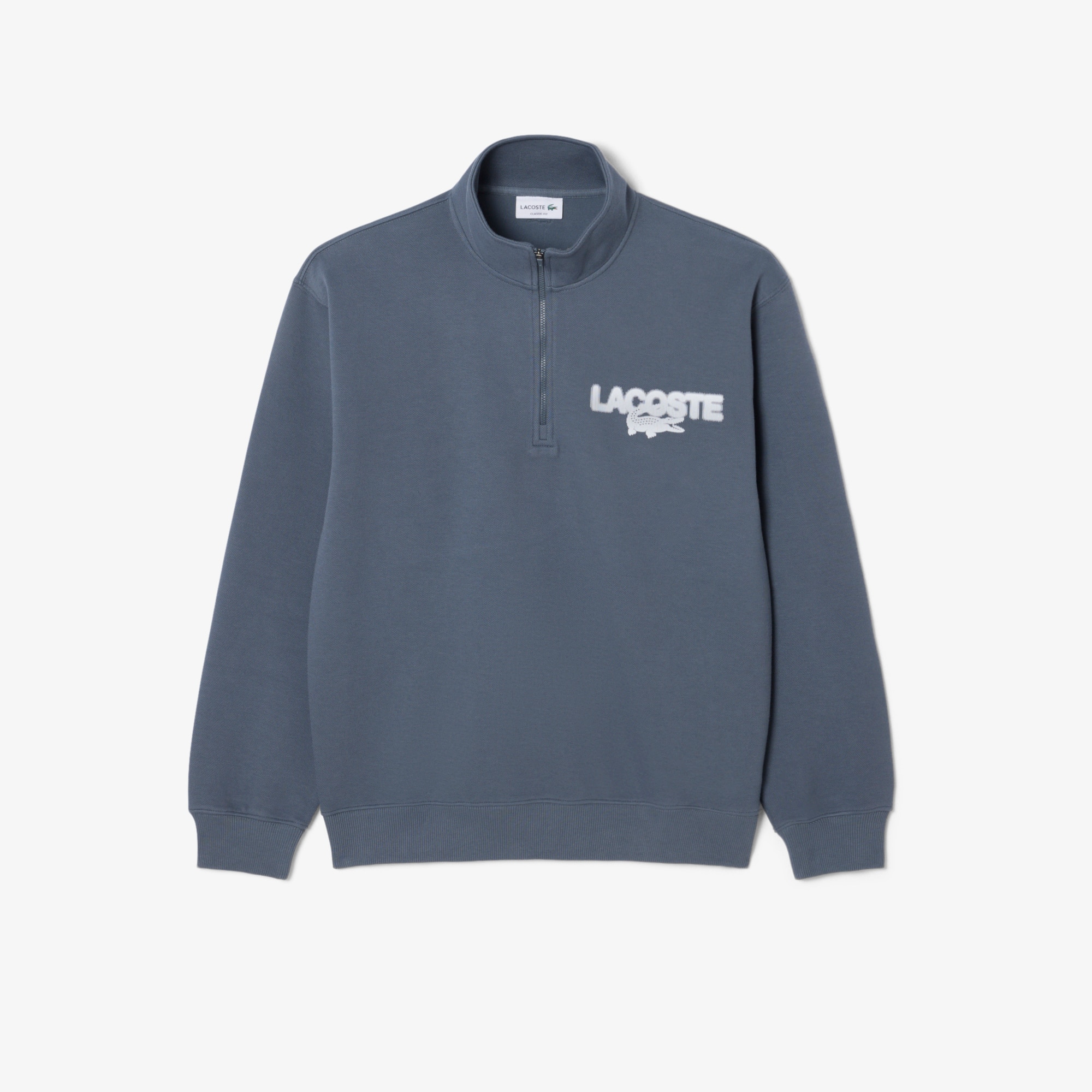 Branded Piqué Sweatshirt