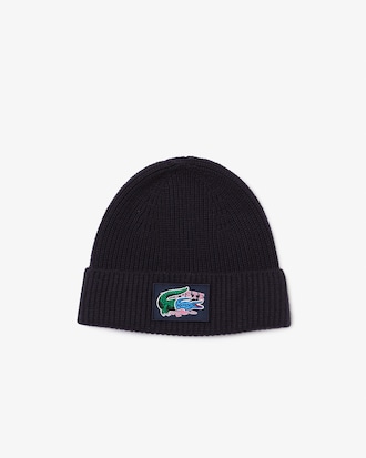 Unisex Ribbed Wool Beanie And Scarf Gift Set