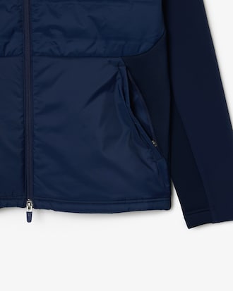 Men's High-Neck Quilted Golf Jacket