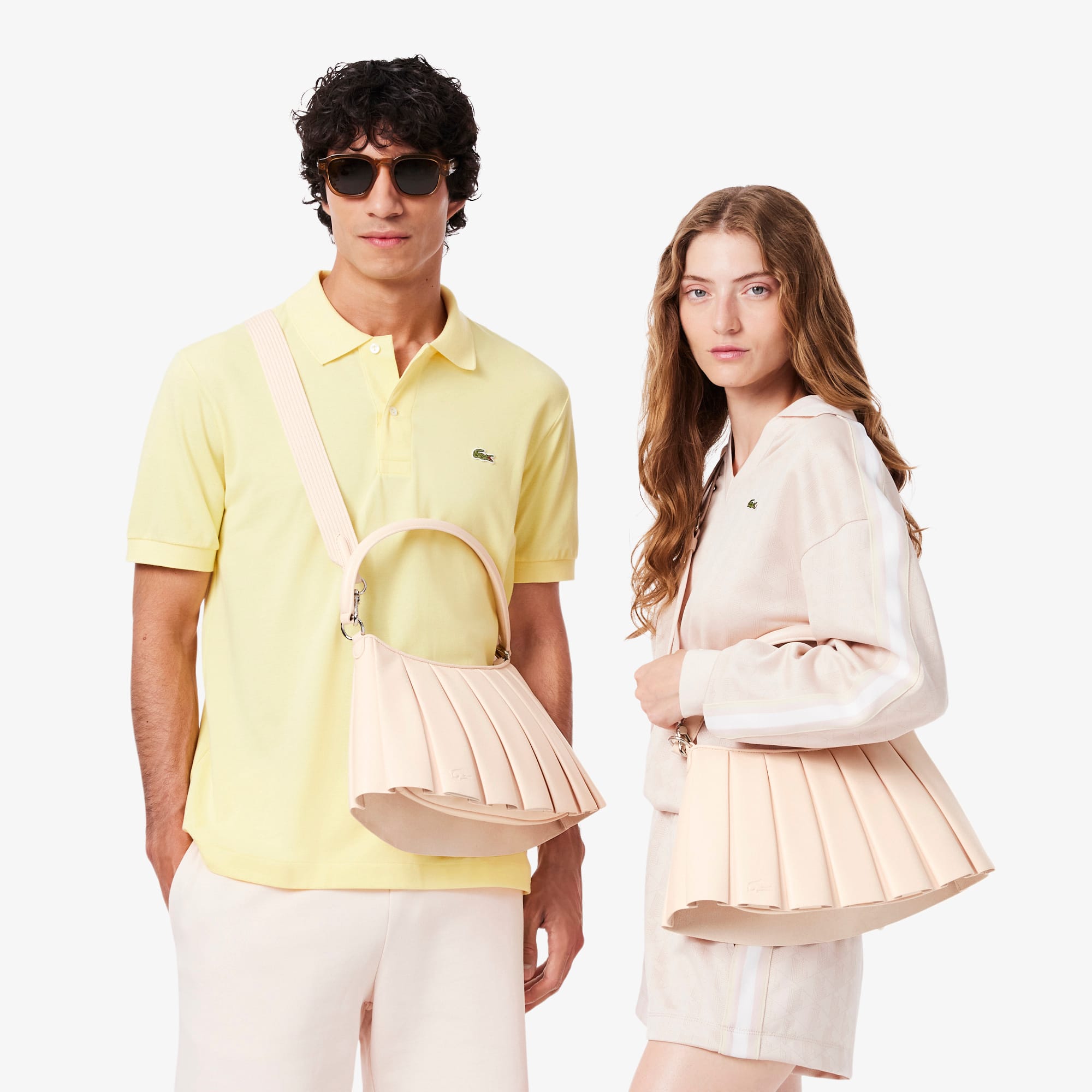 Medium Runway Lenglen Leather Bag - Bags - New In 2026 | Lacoste