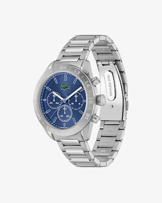 Boston Steel Chronograph Watch