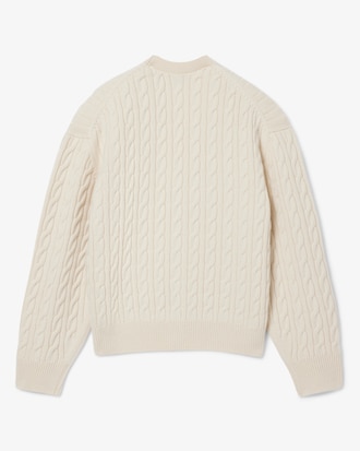 Runway Cashmere Cable Knit Cardigan