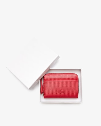 Chantaco Small Piqu&eacute; Leather Wallet