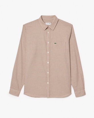 Camisa Para Hombre De Franela De Algod&oacute;n Regular Fit