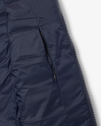 Water-Repellent Quilted Down Vest