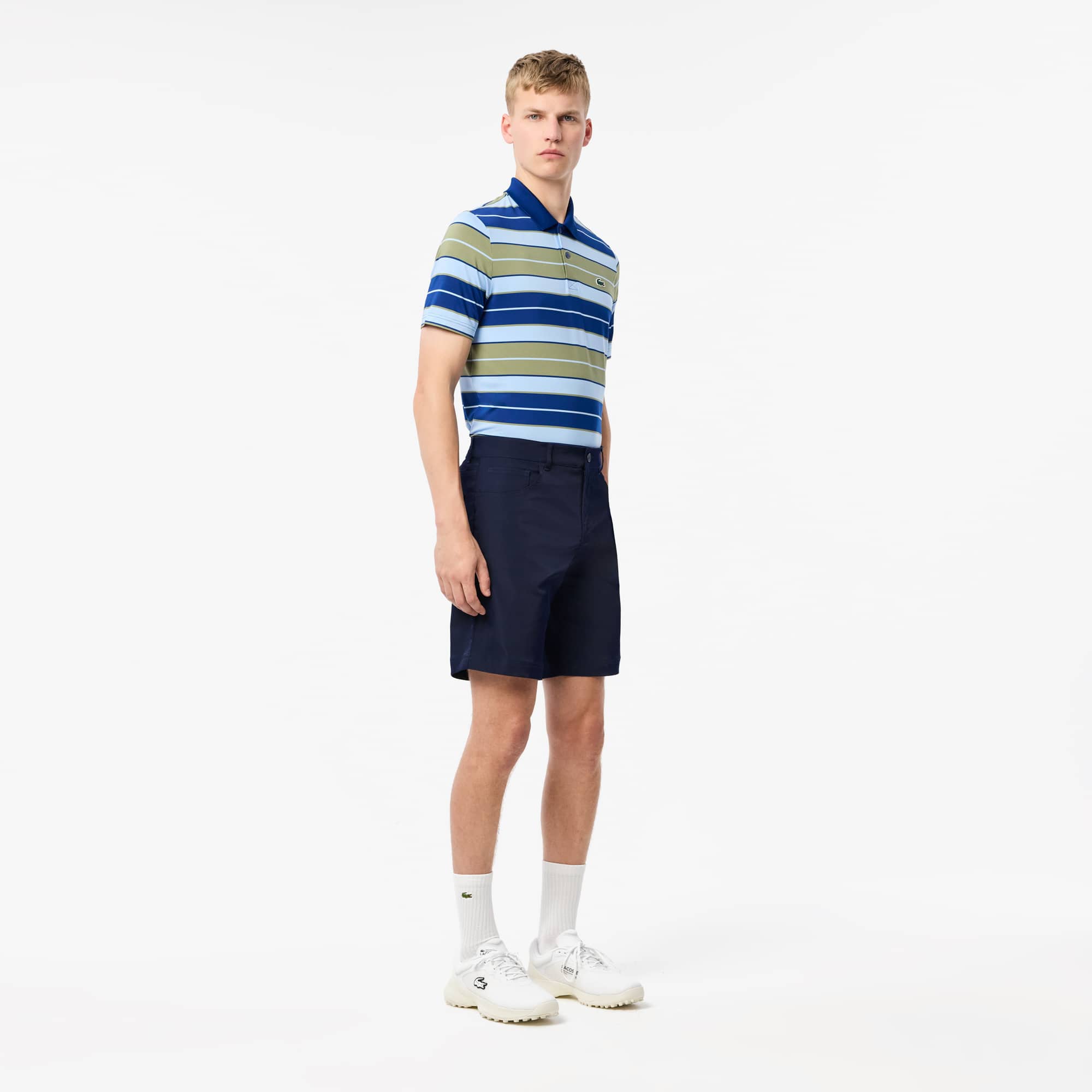 Lacoste Men's Multi-Pocket Ultra Dry Golf Shorts