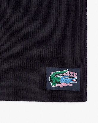 Unisex Ribbed Wool Beanie And Scarf Gift Set