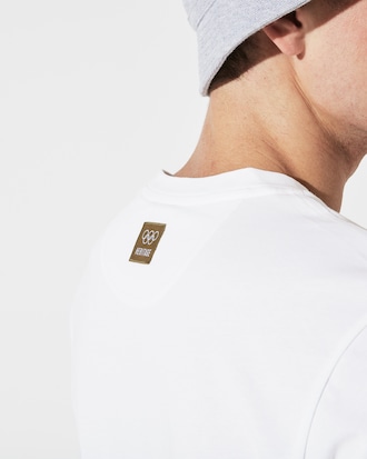 Men's Olympic Heritage Collection By Lacoste Crew Neck T-shirt