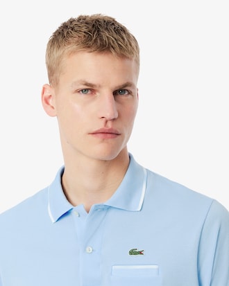 Polo L.12.12 con Detalle de Bolsillo Classic Fit para Hombre