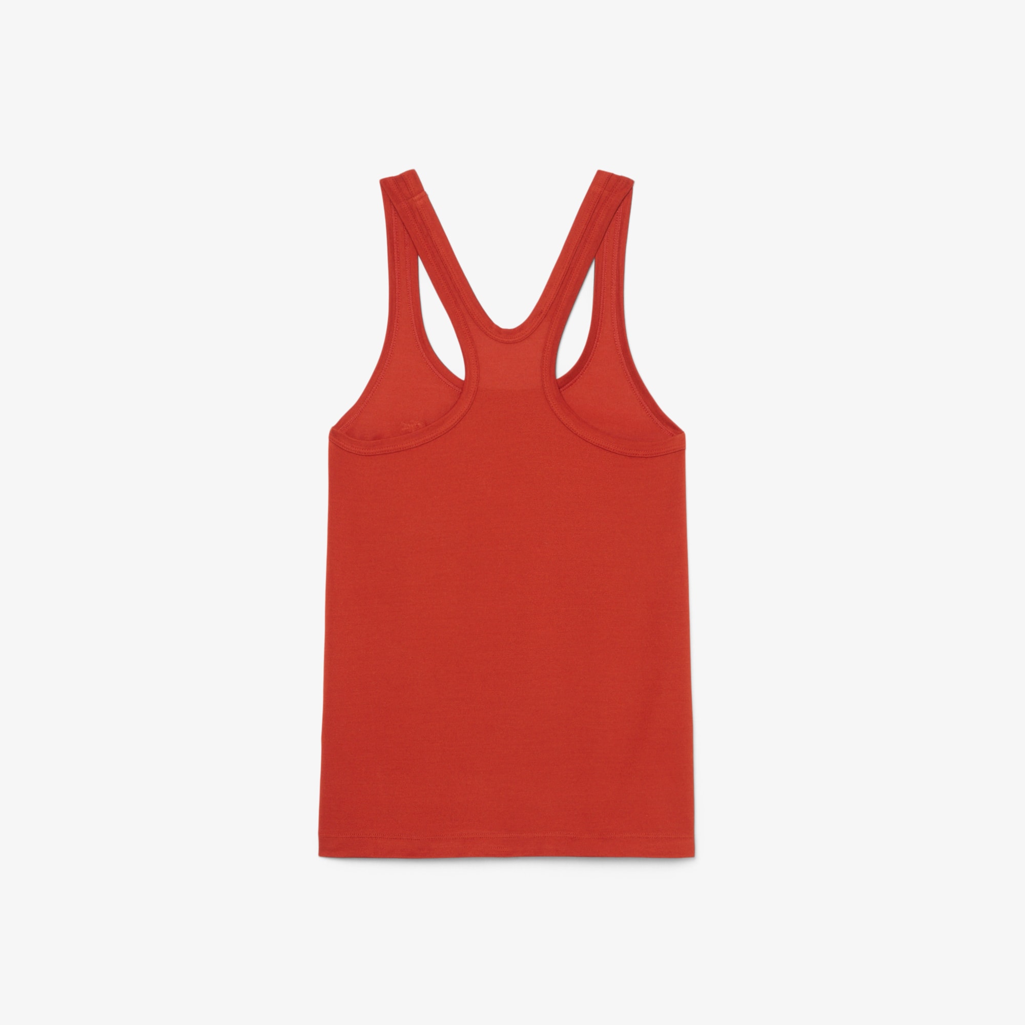 Runway Silk Piqué Tank Top