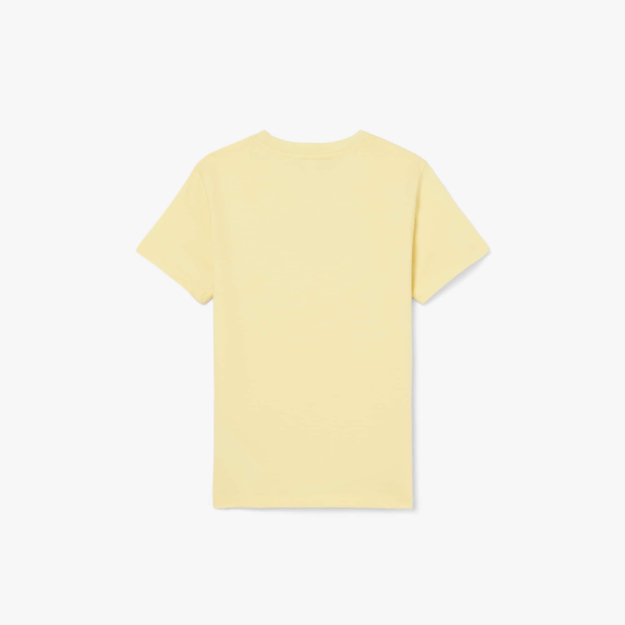 Textured Lacoste Cotton T-Shirt