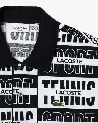 Polo Original L.12.12 con insignia bicolor estampada