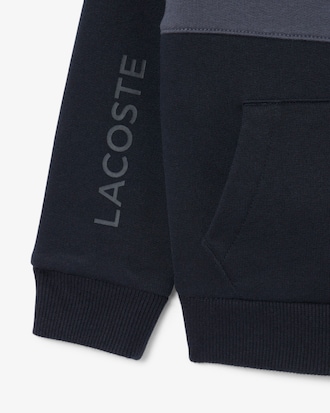 Colorblock Zipped Hoodie