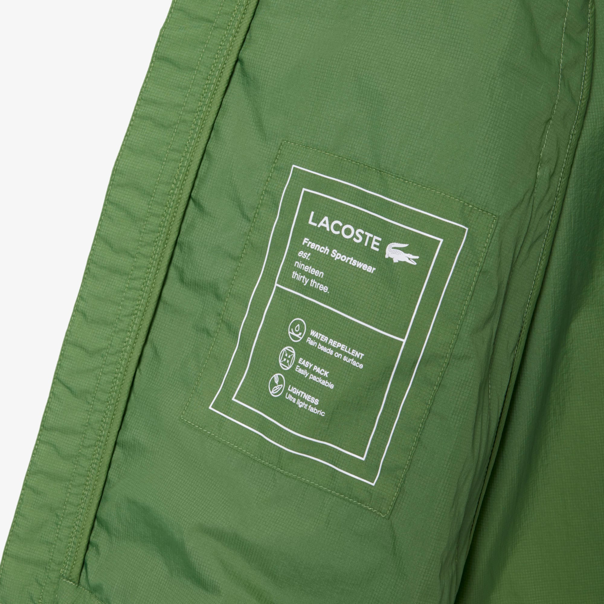 Water-Repellent Lightweight Packable Jacket
