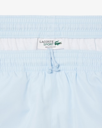 Men's Lightweight Colorblock Stripe Tennis Shorts