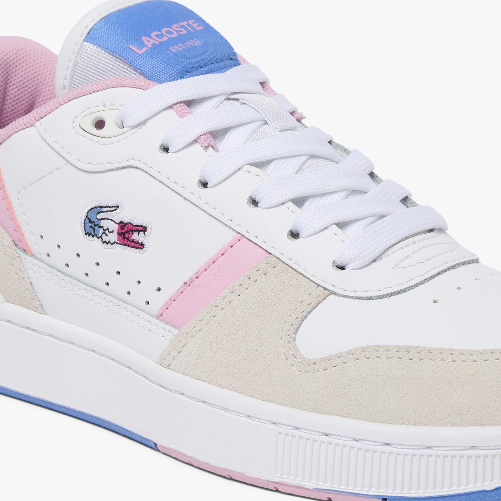 Women's T-Clip Set Leather Sneakers