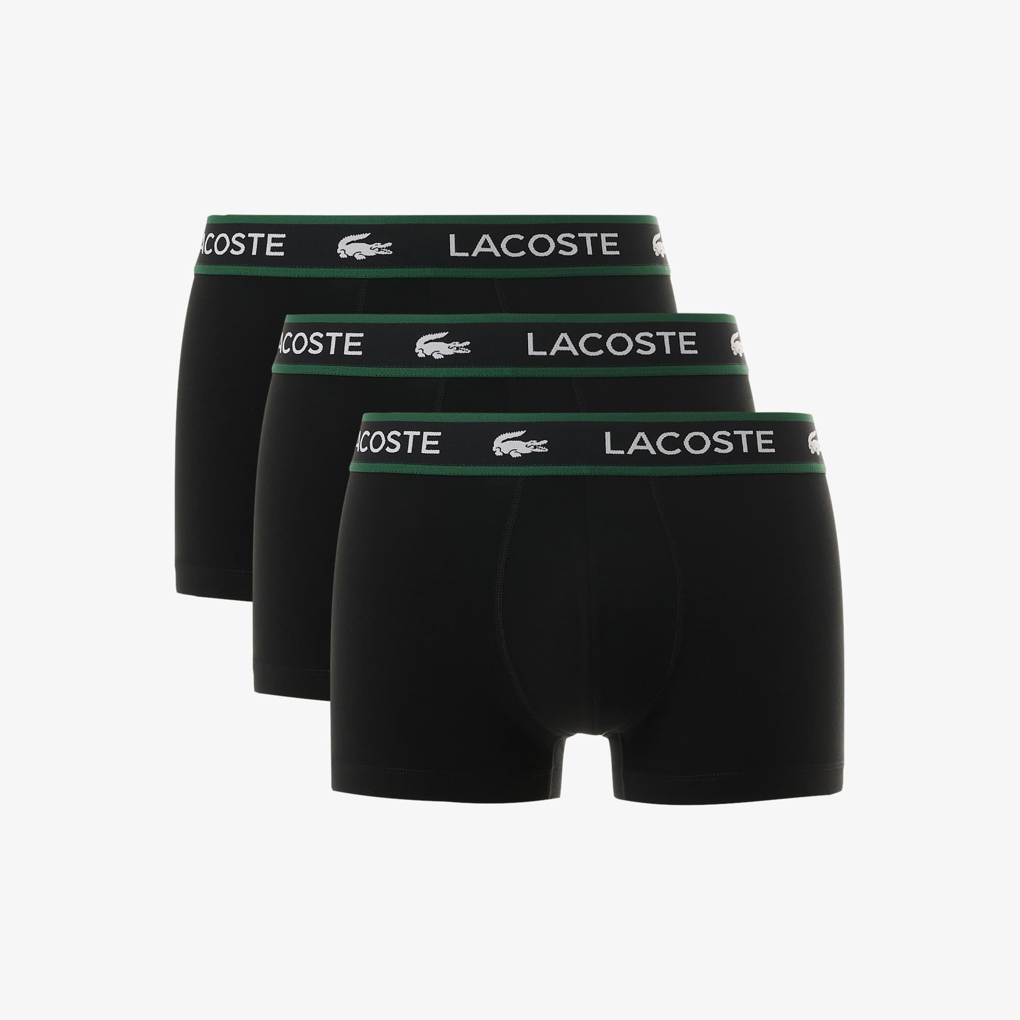 3-Pack Stretch Jersey Branded Trunks