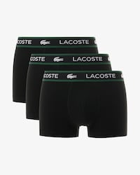 3-Pack Stretch Jersey Branded Trunks