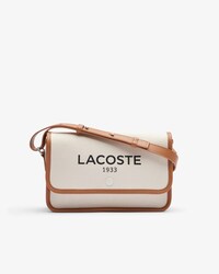 Bolso Satchel Heritage Con Cierre De Solapa Y Lona Para Mujer