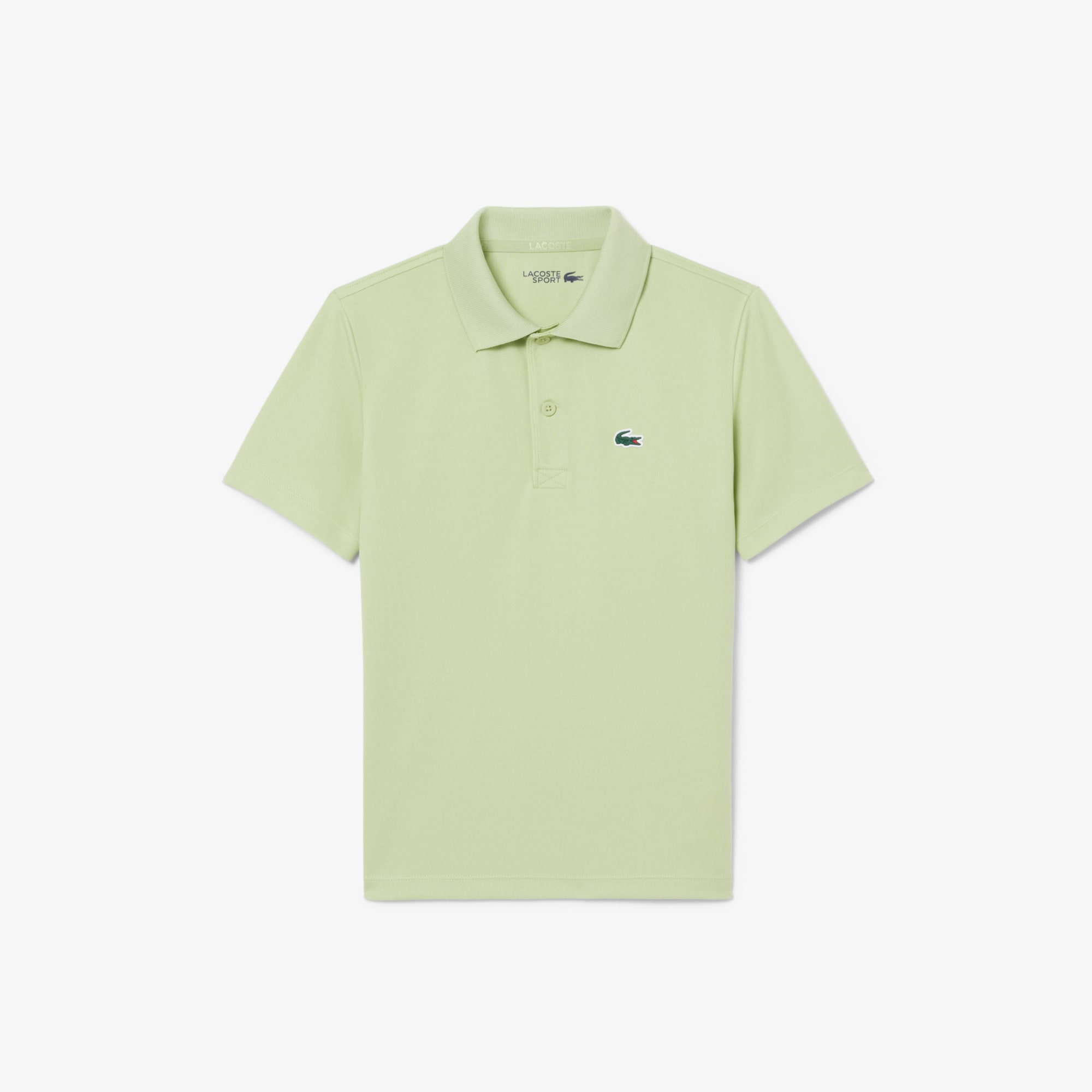 Lacoste Kids' Boys' Sport Ultra Dry Jersey Polo - 10 Years In Green
