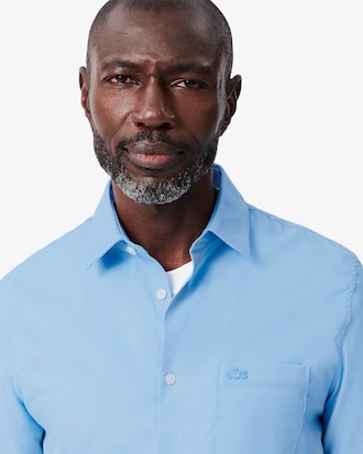 Men's Regular Fit Short Sleeve Cotton Shirt