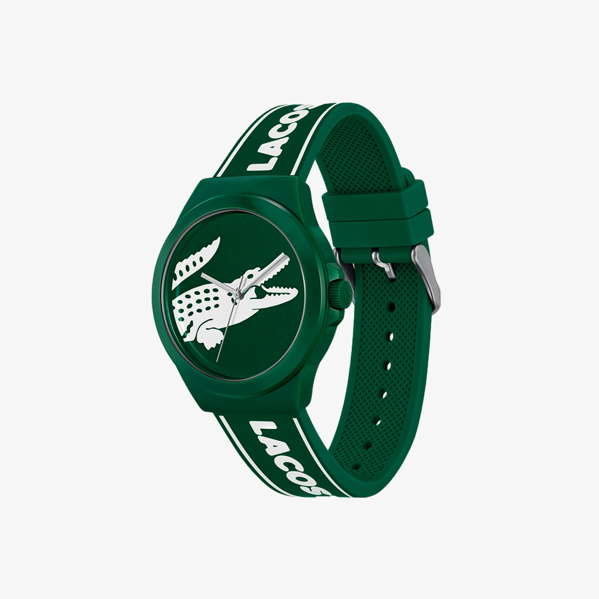 Neocroc Green Silicone Watch - Men's Watches - New In 2026 | Lacoste