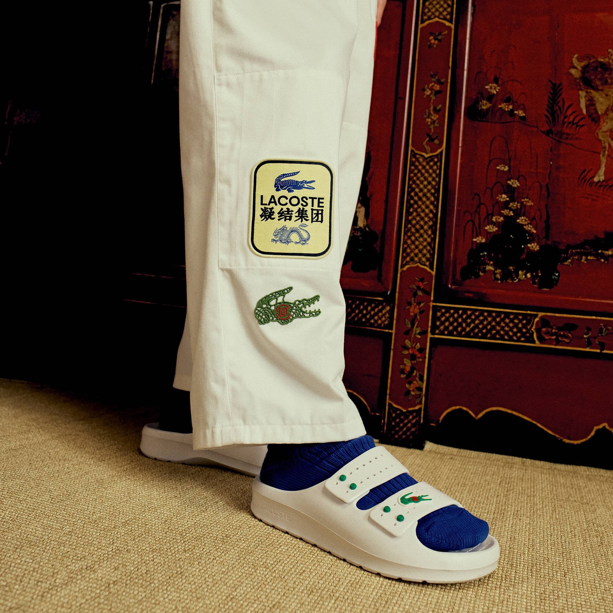 ◆Lacoste◆ Serve Slide メタルクロコダイル サーブ スライド Lacoste Serve Metal Slides | SportsDirect.com USA