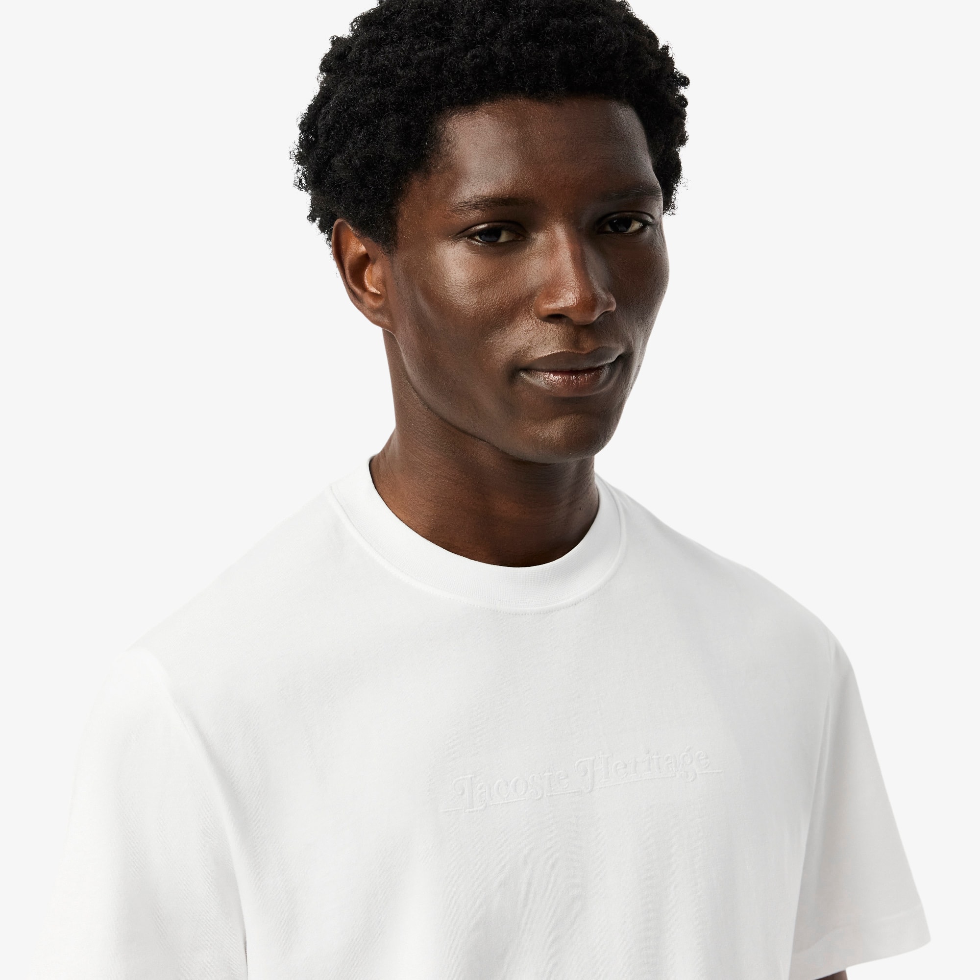 Men's Embroidered Cotton T-Shirt - T-shirts - New In 2026 | Lacoste