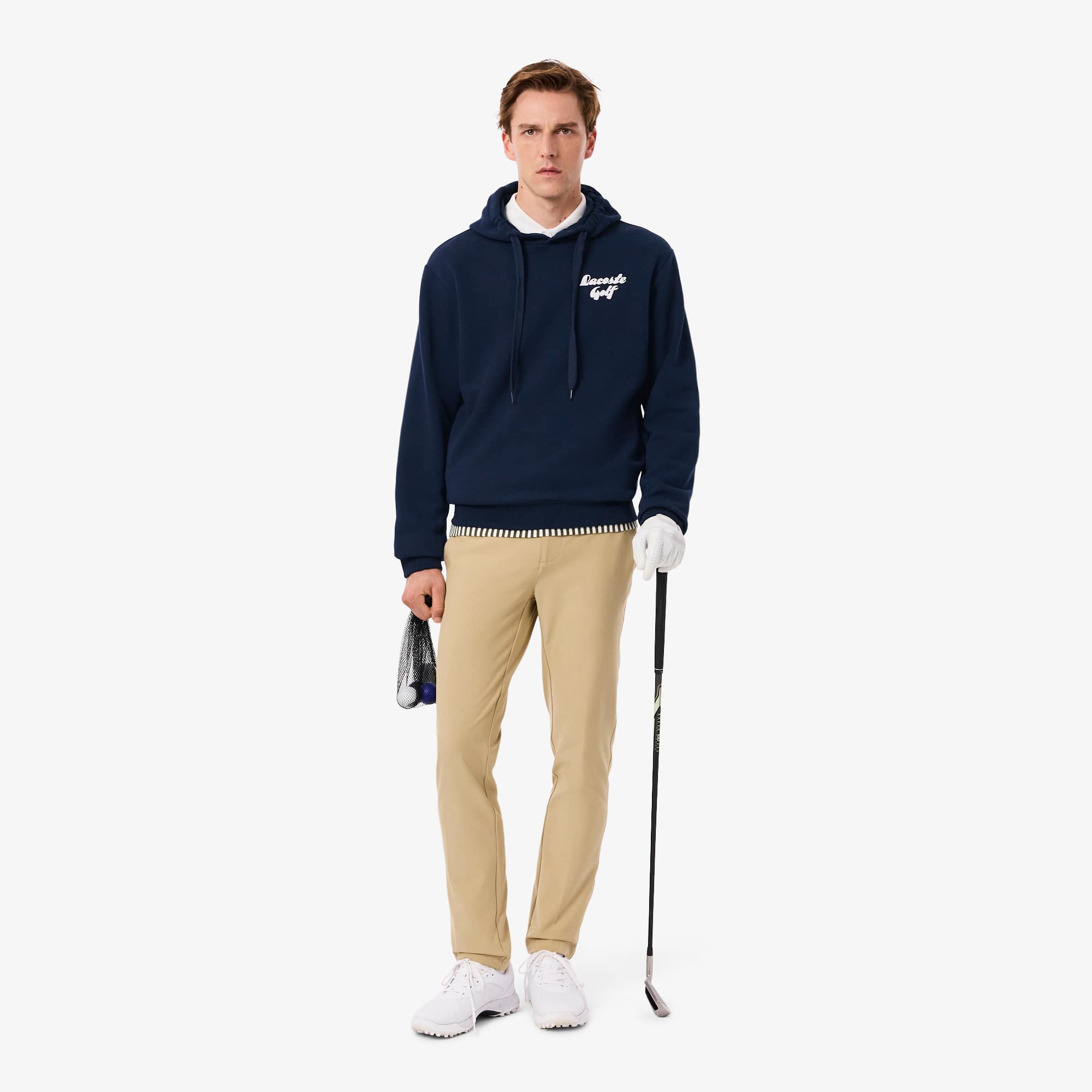 美品　LACOSTE SPORT GOLF メンズプルオーバーパーカー 美品 LACOSTE SPORT GOLF メンズプルオーバーパーカー オンライン 通販