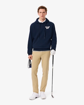 Men's Printed Fleece Golf Hoodie