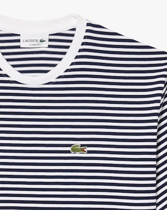 Men's Striped Heavy Cotton T-Shirt
